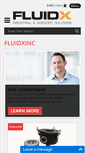 Mobile Screenshot of fluidxinc.com